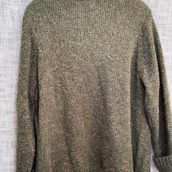 Plus size sweater, quarter zip sweater - Picture 3 of 5